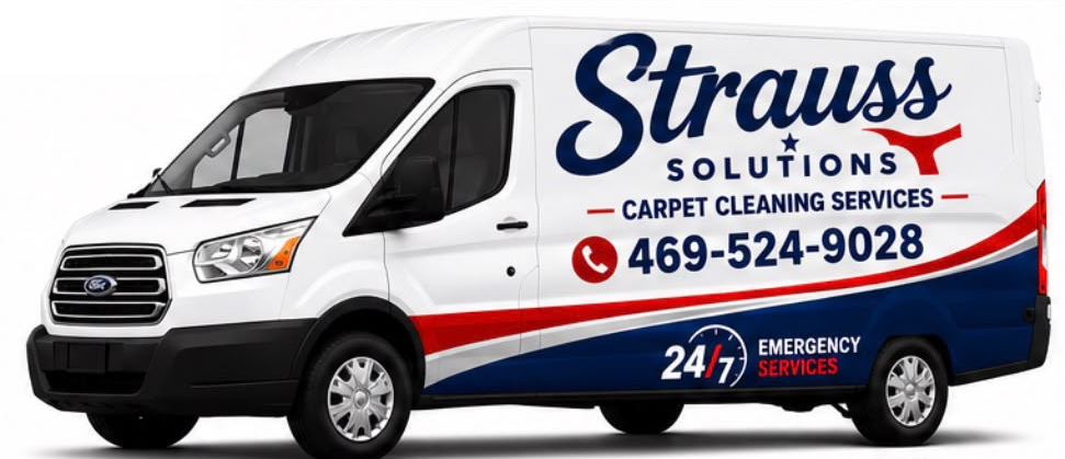 Strauss Solutions cleaning van — Carpet Cleaning Services